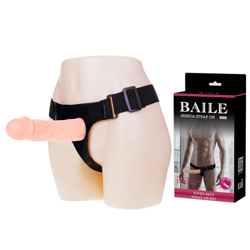 Arnés con Dildo Hueco