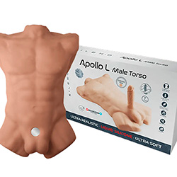 Torso Masculino Apollo L  con Dildo