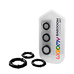 Set de 3 Anillos peneanos Wooomy Babooom