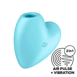 Vibrador de ondas de presión de aire Satisfyer Cutie Heart