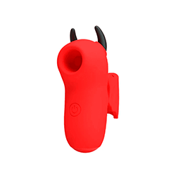 Vibrador de Dedo con Succión y Electroestimulación