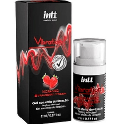 Gel Vibration con Sabor Frutilla Intt